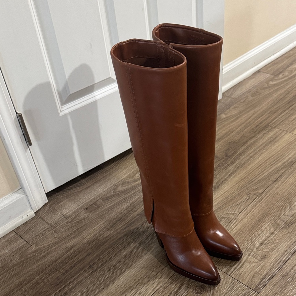 Vince Camuto Tan Heeled Boots